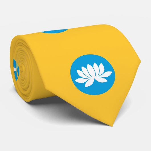 Kalmykia Flag Krawatte (Gerollt)