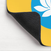 Kalmykia Flag Mousepad (Ecke)
