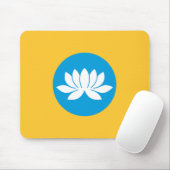 Kalmykia Flag Mousepad (Mit Mouse)