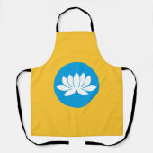 Kalmykia Flag Schürze (Vorderseite)