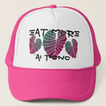 KALO KRU AI PONO ESSEN MEHR IN PINK Trucker Hat