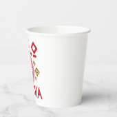 Kalo Pascha Griechischer Ostern Pappbecher (Links)