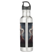 Kaloala mit niedlichem Hut, gepolomisierbar Edelstahlflasche (Rückseite)