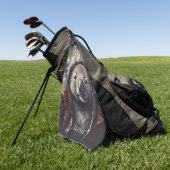 Kaloala mit niedlichem Hut, gepolomisierbar Golfhandtuch (Gras)