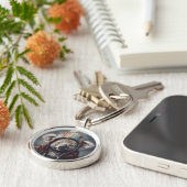 Kaloala mit niedlichem Hut, gepolomisierbar Schlüsselanhänger (Seite)