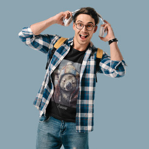 Kaloala mit niedlichem Hut, gepolomisierbar T-Shirt