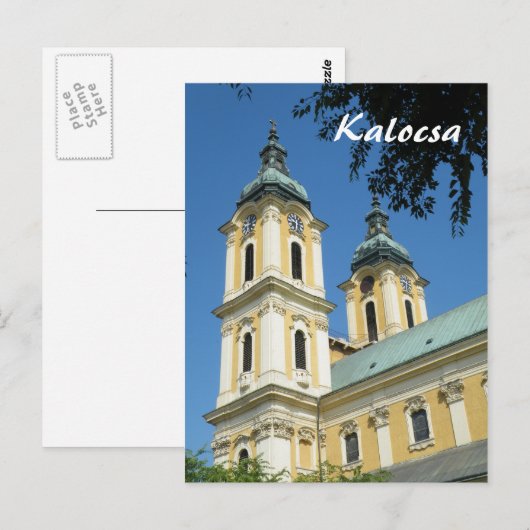 Kalocsa Postkarte (Vorne/Hinten)