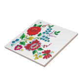 Kalocsa Stickerei Fliese (Seite)