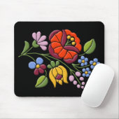 Kalocsa Stickerei - ungarisches Mousepad (Mit Mouse)