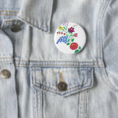Kalocsai Blume Stem Button (Beispiel)