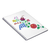 Kalocsai Blume Stem Notizblock (Rechte Seite)
