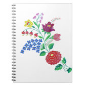 Kalocsai Blume Stem Notizblock (Vorderseite)