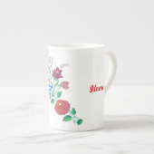 Kalocsai Blume Stem Porzellantasse (Vorderseite Rechts)