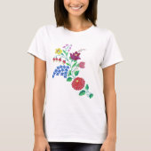 Kalocsai Blume Stem T-Shirt (Vorderseite)