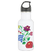 Kalocsai Blume Stem Trinkflasche (Vorderseite)