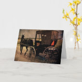 Kalona, amische Buggy Iowas, Geburtstag Karte (Gelbe Blume)