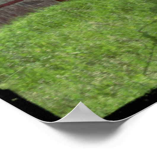 Kalona Barn und Ivy Poster (Ecke)