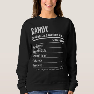 Kalorien mit zufälliger Serviergröße Sweatshirt
