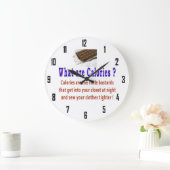 KALORIEN WALL CLOCK GROßE WANDUHR (Zuhause)
