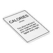 Kaloriendefinitionsmagnet für Ihre Küche Magnet (Rechte Seite)