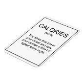 Kaloriendefinitionsmagnet für Ihre Küche Magnet (Linke Seite)