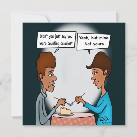 Kalorienflatkarte (Vorderseite)