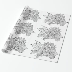 Kalorienzeitpapier Geschenkpapier