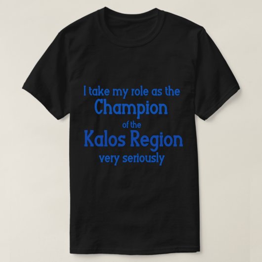 Kalos Champion T-Shirt (Design vorne)