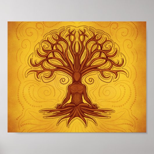 Kalpavriksha - Wunschbaum Poster (Vorne)