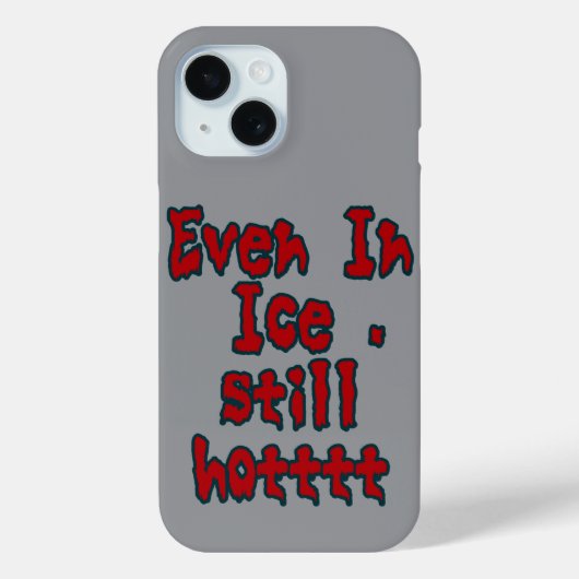 Kalt aber heiß Case-Mate iPhone hülle (Rückseite)