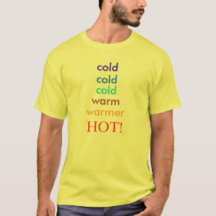 kalt, kalt, kalt, warm, warm, HEISS! T SHIRT