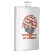 Kaltbier am 4. Juli Flachmann (Rechts)