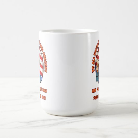 Kaltbier am 4. Juli Kaffeetasse (Mittel)