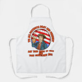 Kaltbier am 4. Juli Schürze (Vorderseite)