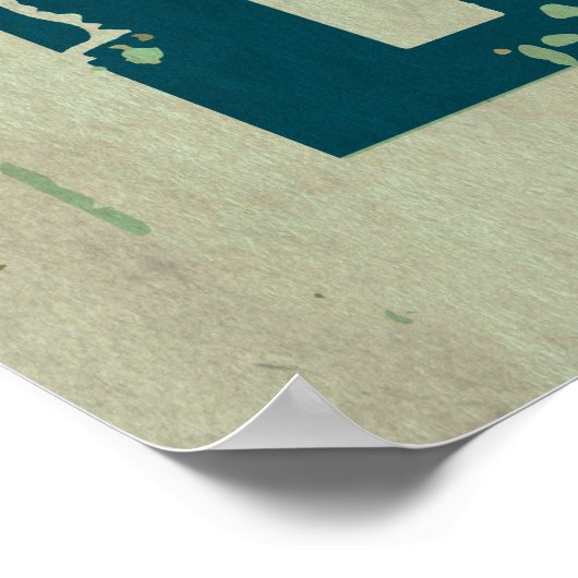 Kaltbier Poster (Ecke)