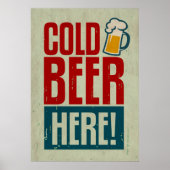Kaltbier Poster (Vorne)