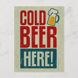Kaltbier Postkarte