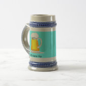Kaltbier-Tasse Bierglas (Vorderseite Links)