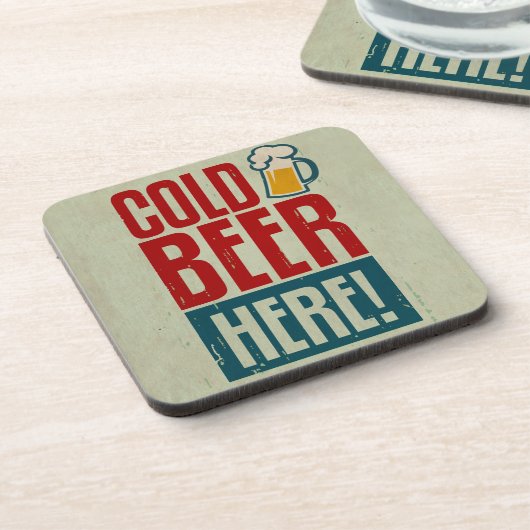 Kaltbier Untersetzer (Linke Seite)
