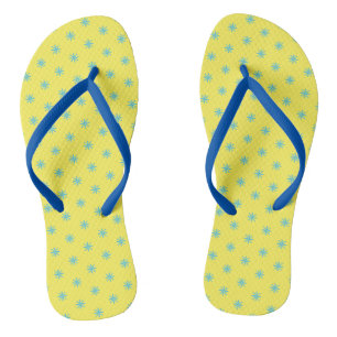 Kaltblauer Schneefall: Flip Flops Badesandalen