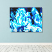 Kaltbrand Leinwanddruck (Insitu (Holzboden))