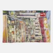 Kaltbrauen in einem heißen Deli Geschirrtuch (Horizontal)