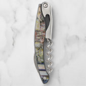 Kaltbrauen in einem heißen Deli Kellnermesser (Rückseite)