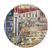 Kaltbrauen in einem heißen Deli Schneidebrett (Vorderseite)