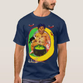 Kälte, aber Spaß Halloween Navy Unisex T - Shirt (Vorderseite)