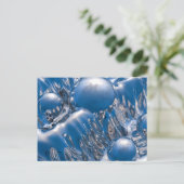 Kälte als Eis Postkarte (Stehend Vorderseite)