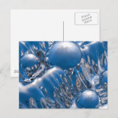Kälte als Eis Postkarte (Vorne/Hinten)