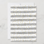 Kälte Außenwintergeschlechtsneutral Babydusche Einladung (Rückseite)