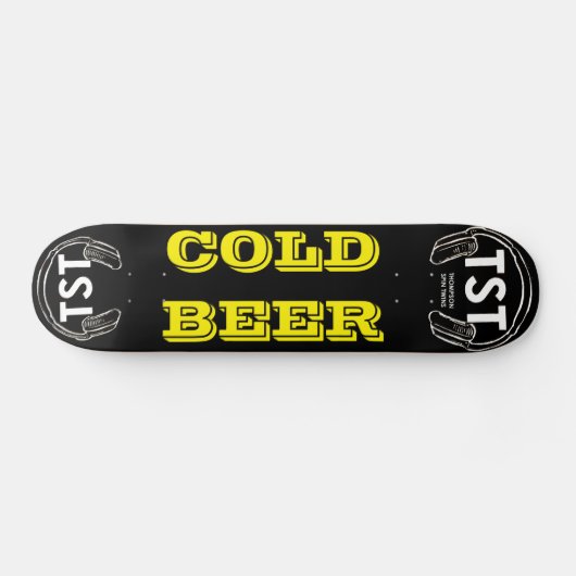 KALTE BIER-Skateboard Skateboard (Horizontal)