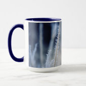 Kälte ein Winterfrost auf Kaffee-Tasse Tasse (Links)